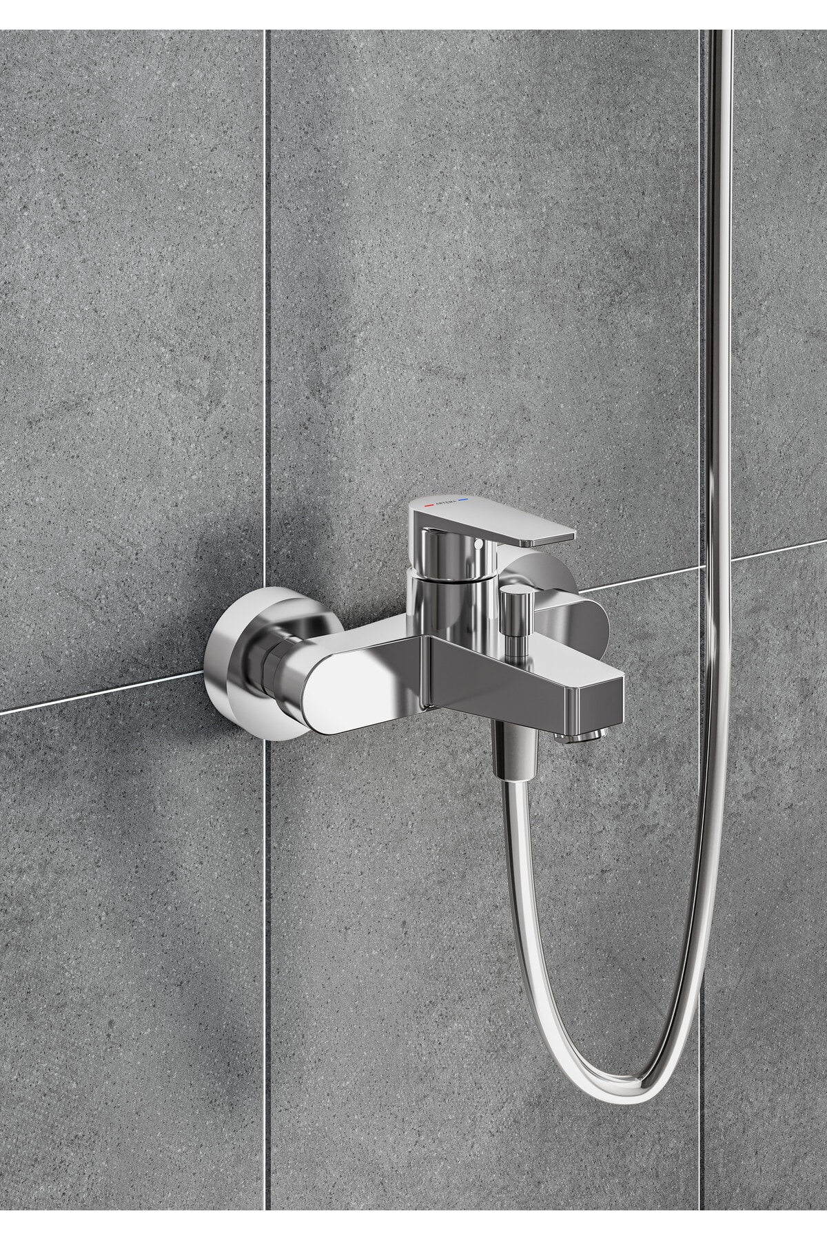 Shift T30 A43690 Banyo Bataryası, Krom
