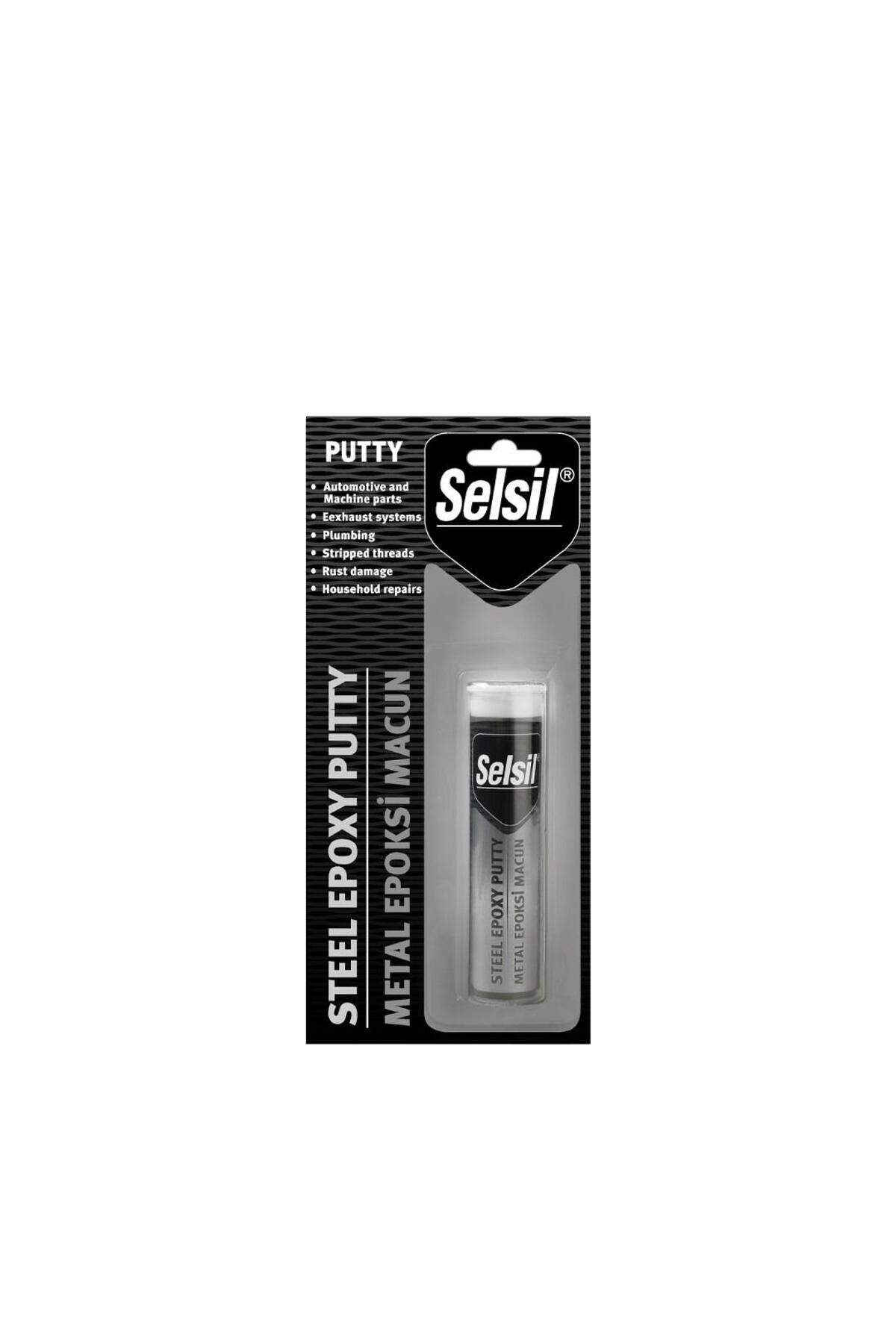 SELSİL Epoksi Metal Tamir Macunu 57 gr.