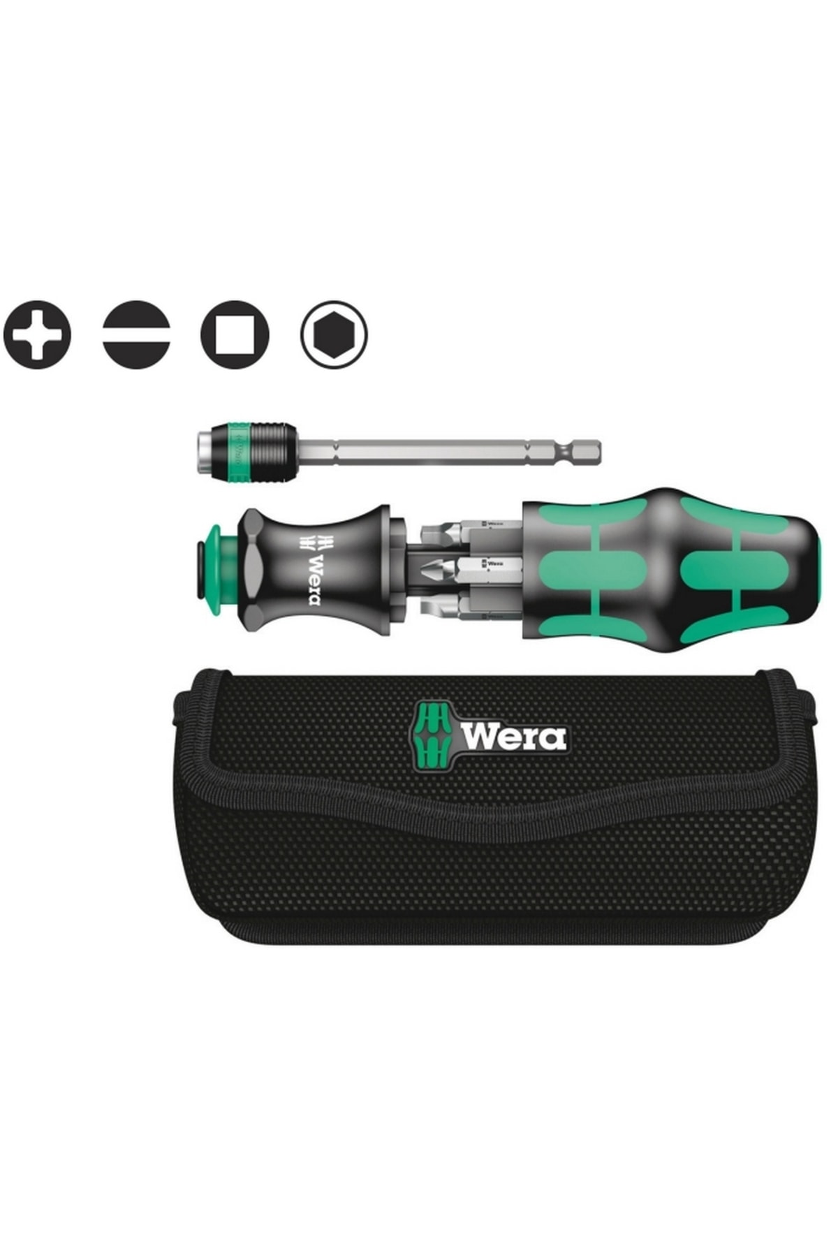 WERA Bit-check 26 Tornavida Bits Seti (05051025001)