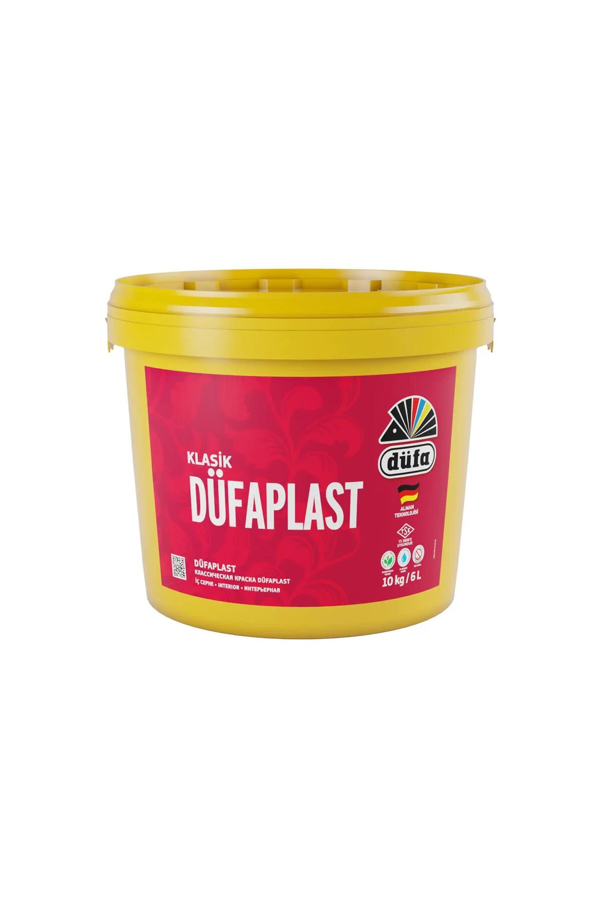 Klasik Plast Iç Cephe Duvar Boyası 7550 Ferah Gri 6 L