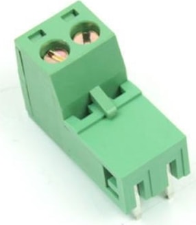 KF2EDGR - 5,08 - 2P 2 Pin 90 Derece Geçmeli Dik Klemens