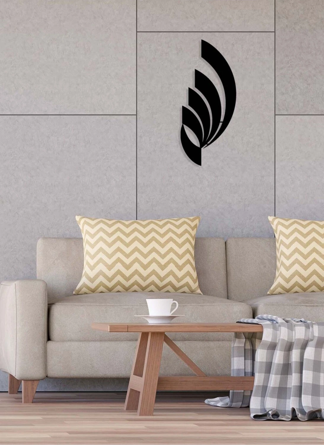 -Allah Islami Metal Tablo - Islami Ev Dekorasyonu - Dini Duvar Tabloları - 60 X 27 - Cm - Sıyah-Islm-102