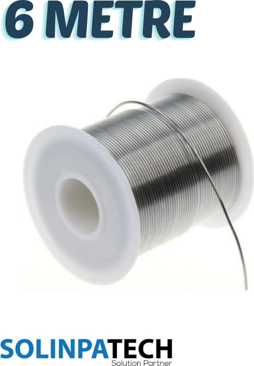 6 Metre 50GR Makara Lehim Teli 0.80 mm Kalınlık Yüksek Kalite