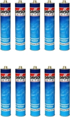 Silikon Mastik 280 ML (Kırmızı) 10 Adet