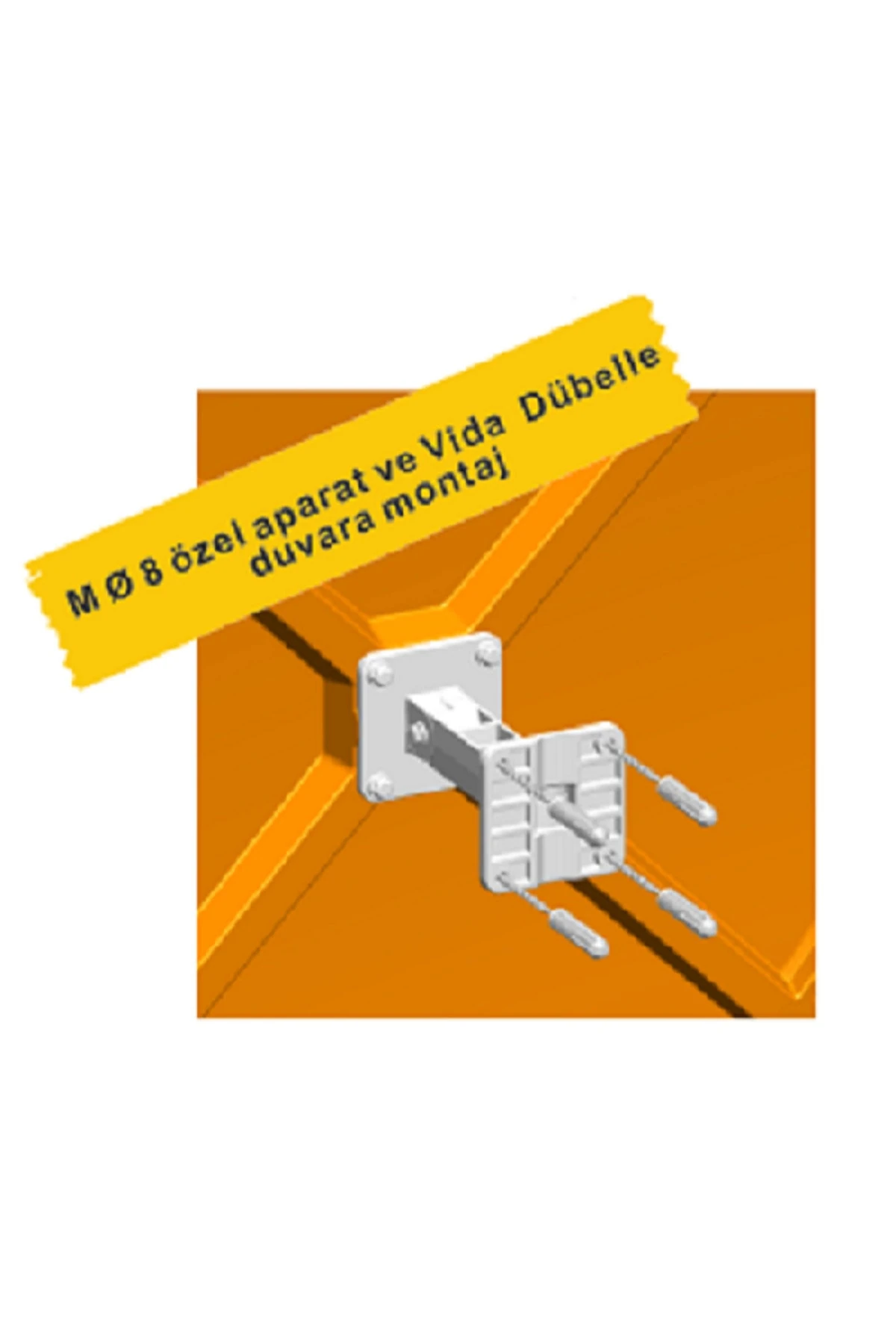 Evelux Trafik Güvenlik Aynası (Ø60CM) Tümsek Ayna, Otopark Aynası Sarı-siyah 12228 Tga