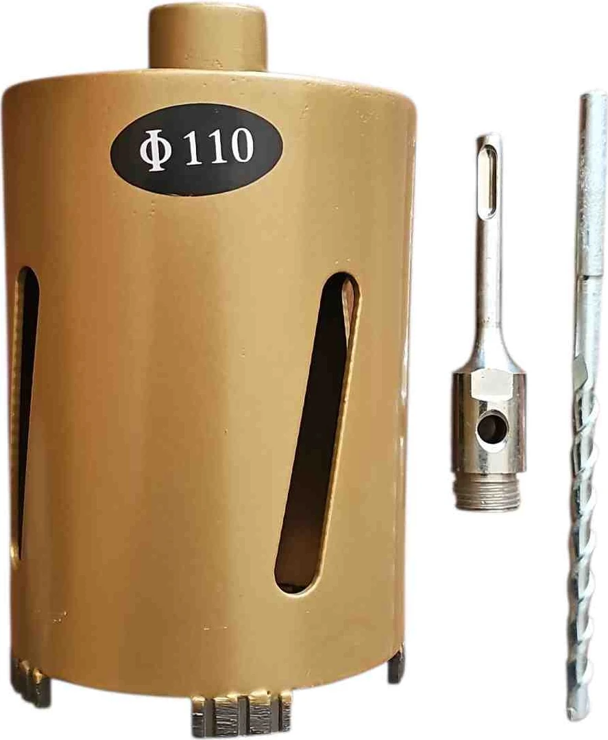 Ø 110X150MM Karot Panç Set (Tuğla ve Ytong Delmek Için)