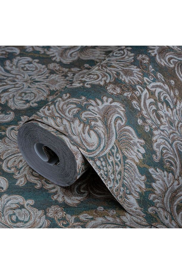 Seven 7807 Zengin Barok Damask Desenli Duvar Kağıdı 16,5m2