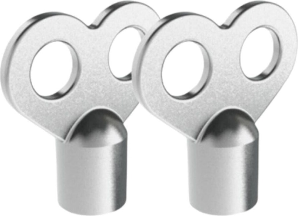 2 Adet Radyatör Petek Havlupan Purjör Hava Alma Anahtarı Pjaye