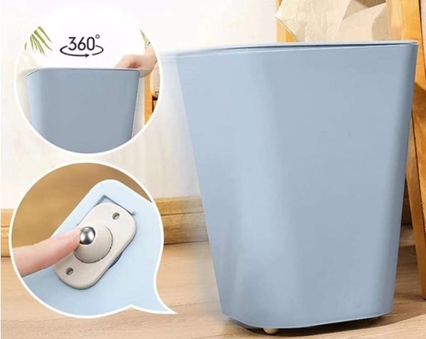 Küçük 360° Döner Plastik Tekerlek – Sessiz ve Akıcı Hareket, Krem Renk, 4.5x2.8x1.5 cm, Mobilya ve Ekipman Kullanımı İçin