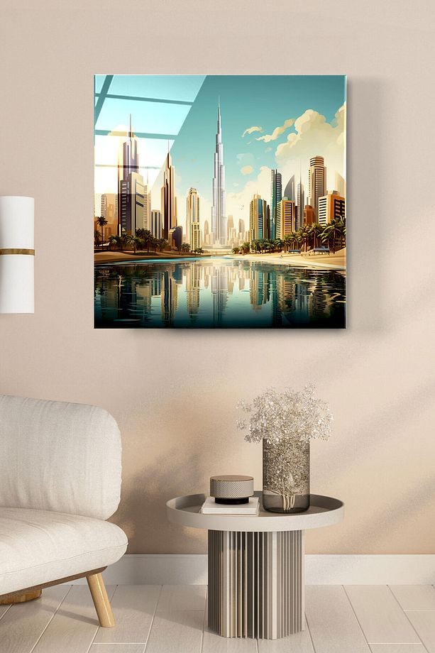 Dubai Cam Tablo, Dekoratif Cam Tablo