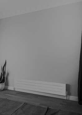 Teos Yatay Çelik Radyatör 1600X295 Pütürlü Beyaz (Ral 9016)