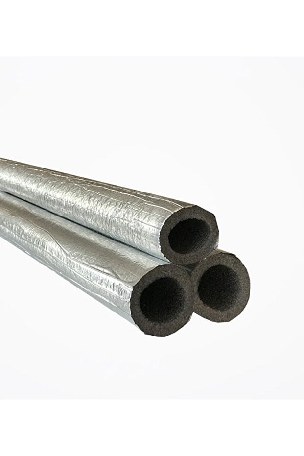 28/10 Mm Polietilen Alüminyum Folyolu Izole Boru 2 Metre 1 Adet
