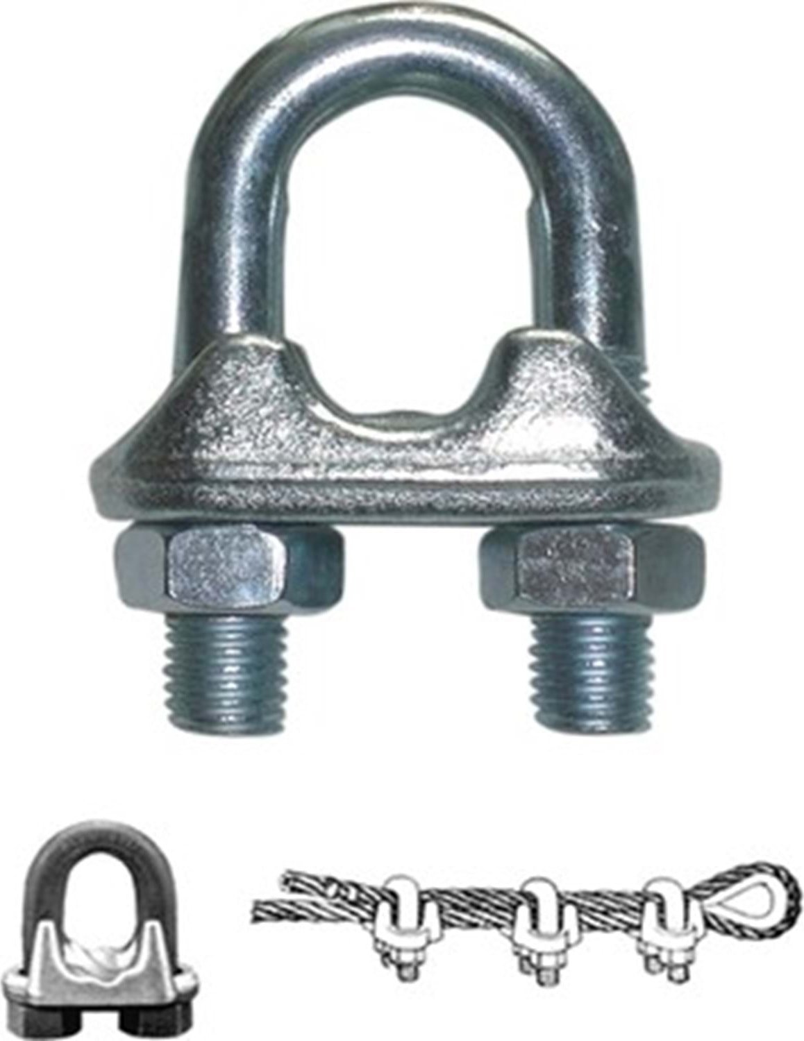 Çelik Halat Klemensi 10 mm