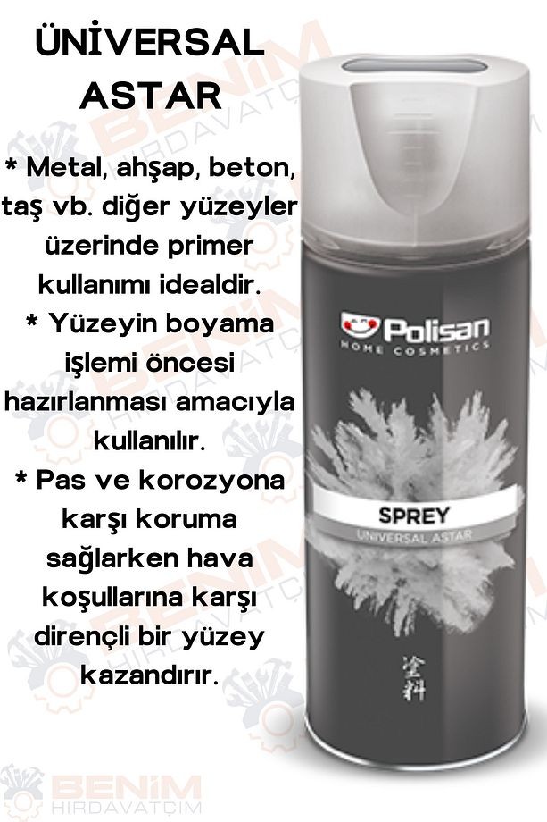 SPREY ASTAR  / UNİVERSAL SPREY ASTAR TÜM ZEMİNLERE UYGUN