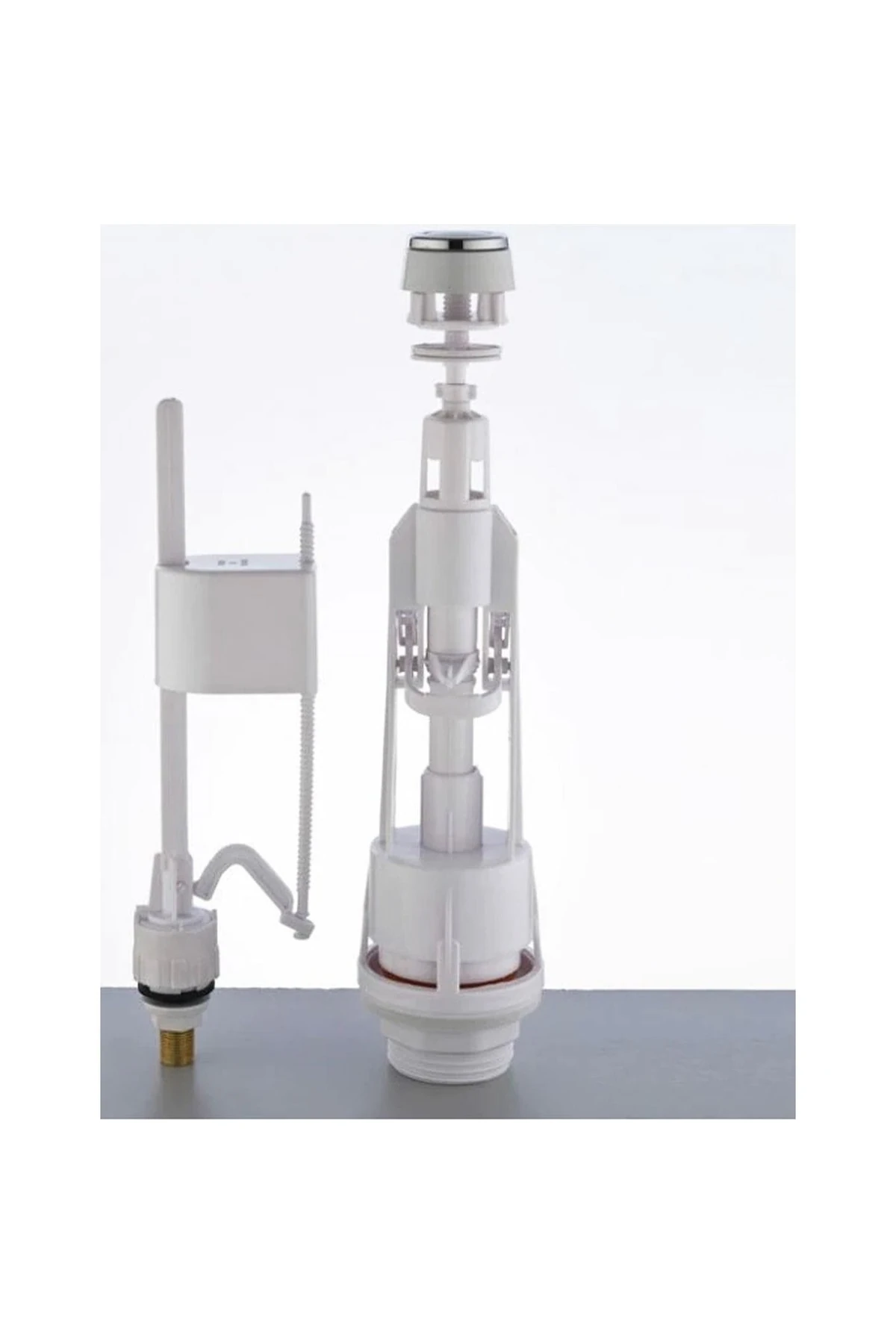 Basmalı Rezervuar Klozet Iç Takımı Alttan Su Girişli (1.kalite) Buttons Reservoir Interior Set