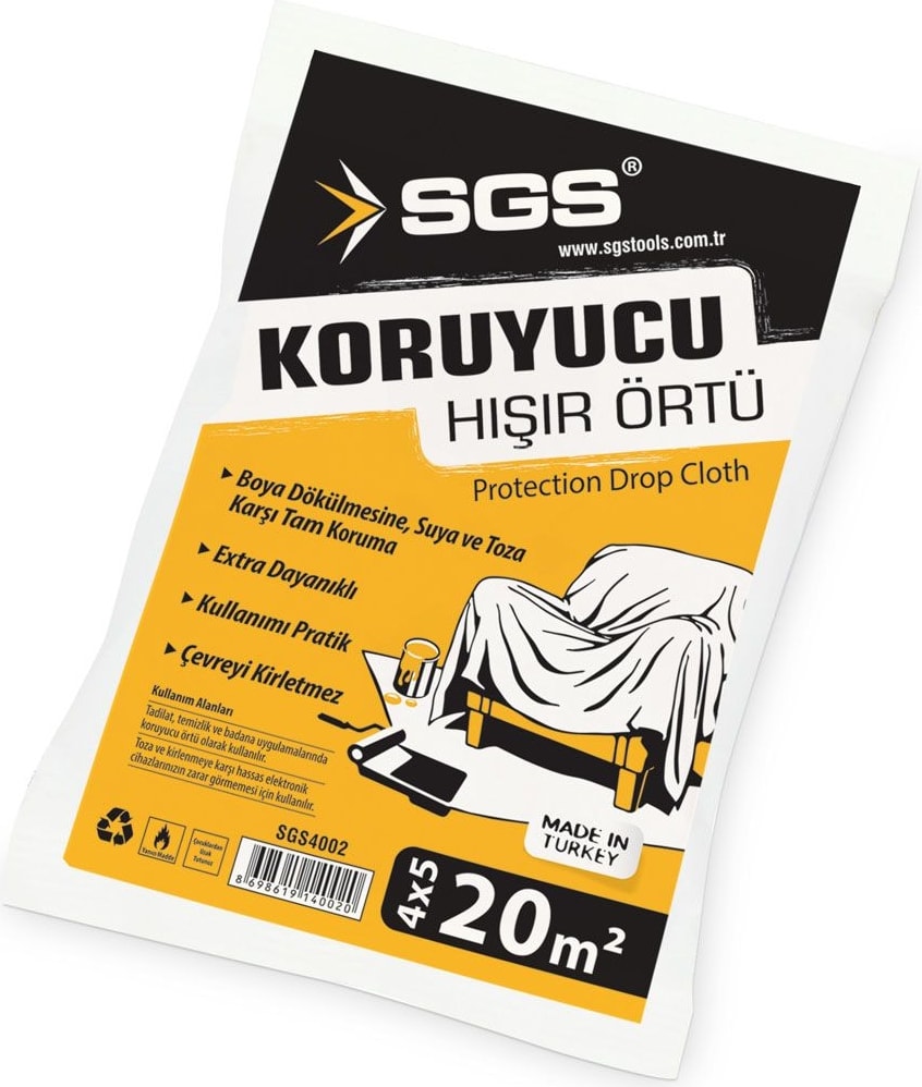 SGS Kalın Zemin Örtüsü 30M2 &  Koruyucu Hışır Örtü 30M2
