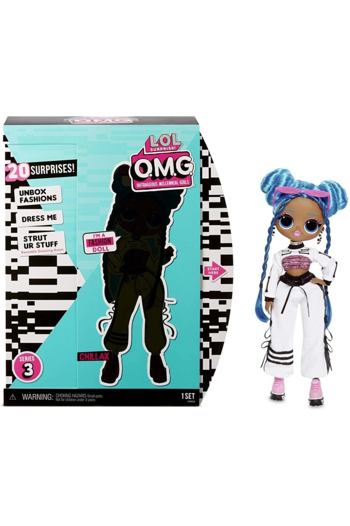 Llue1000 Lol Omg Chıllax Çok Gizli Bebekl/ L.o.l. O.m.g./+5 Yaş