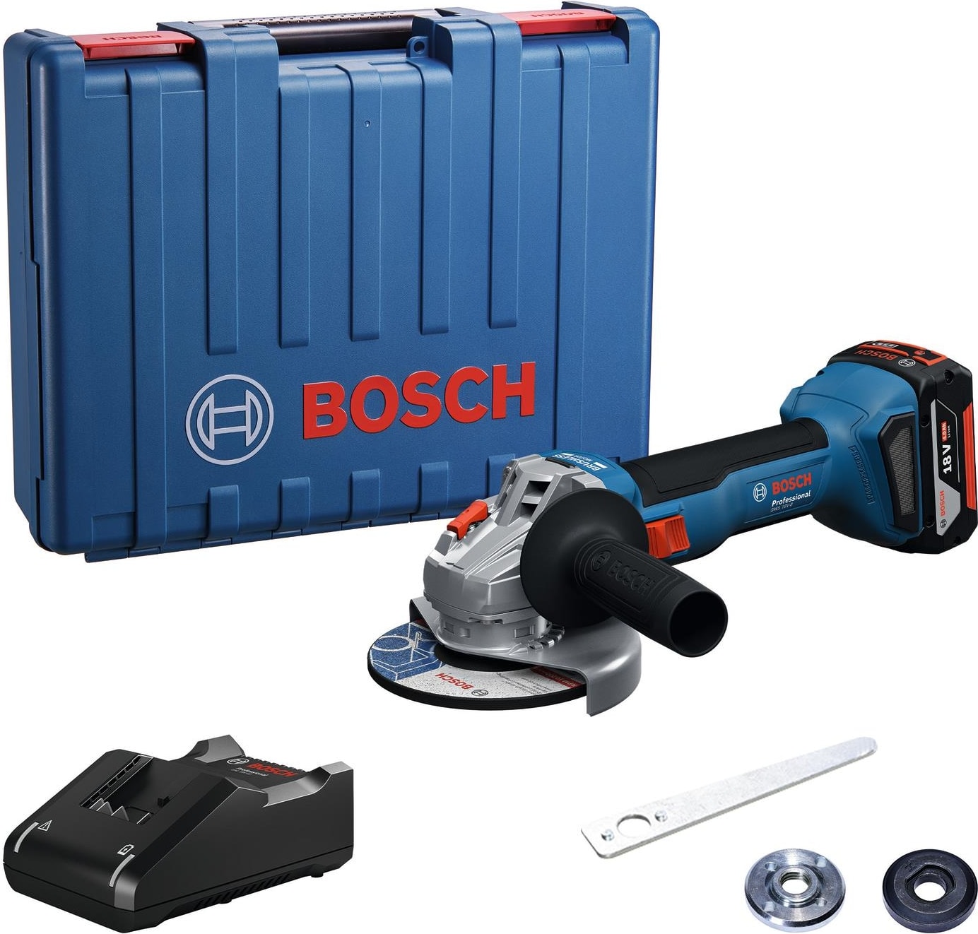BOSCH Gws 18V-8 1X5.0AH Tek Akülü Taşlama