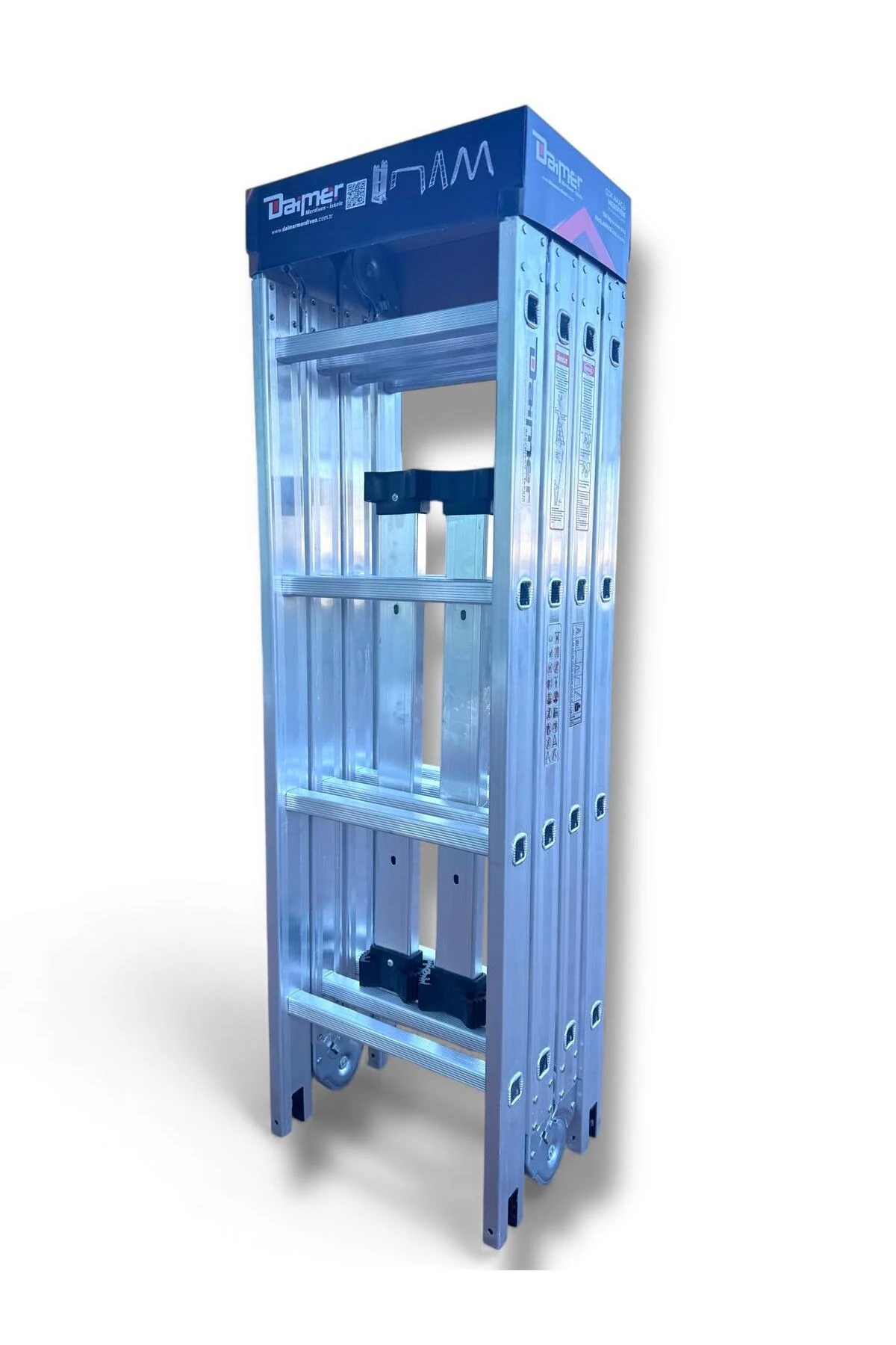 4X4 ALÜMİNYUM ÇOK AMAÇLI AKROBAT MERDİVEN 4.70 MT