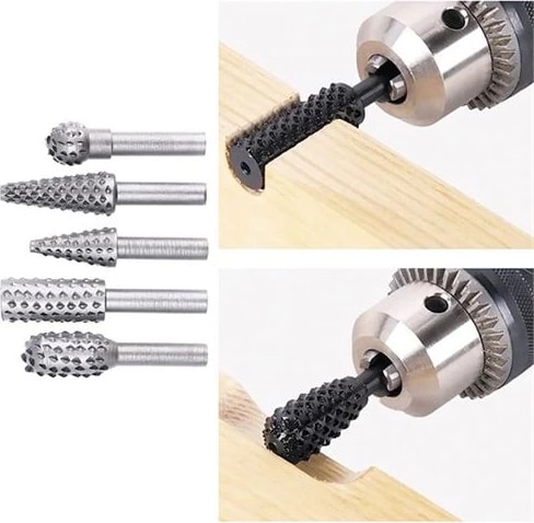Bfs Ahşap Oyma Törpü Seti Tungsten