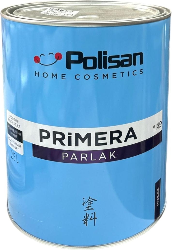 Primera Parlak Yağlı Boya Yeni Krem 2,5lt