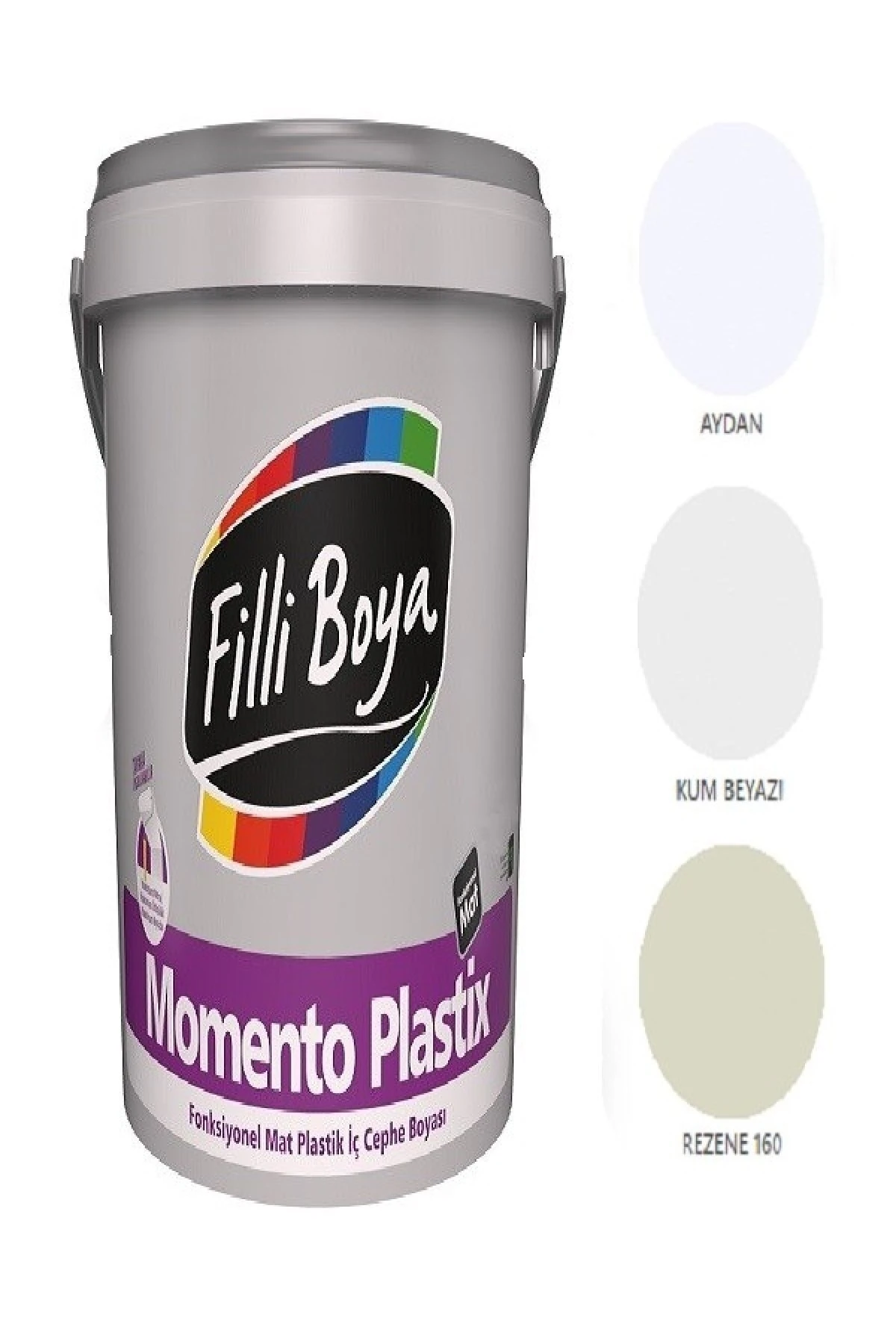 Filli Momento Plastix Fonksiyonel Mat Plastik Iç Cephe Boyası 7.5lt (aydan)