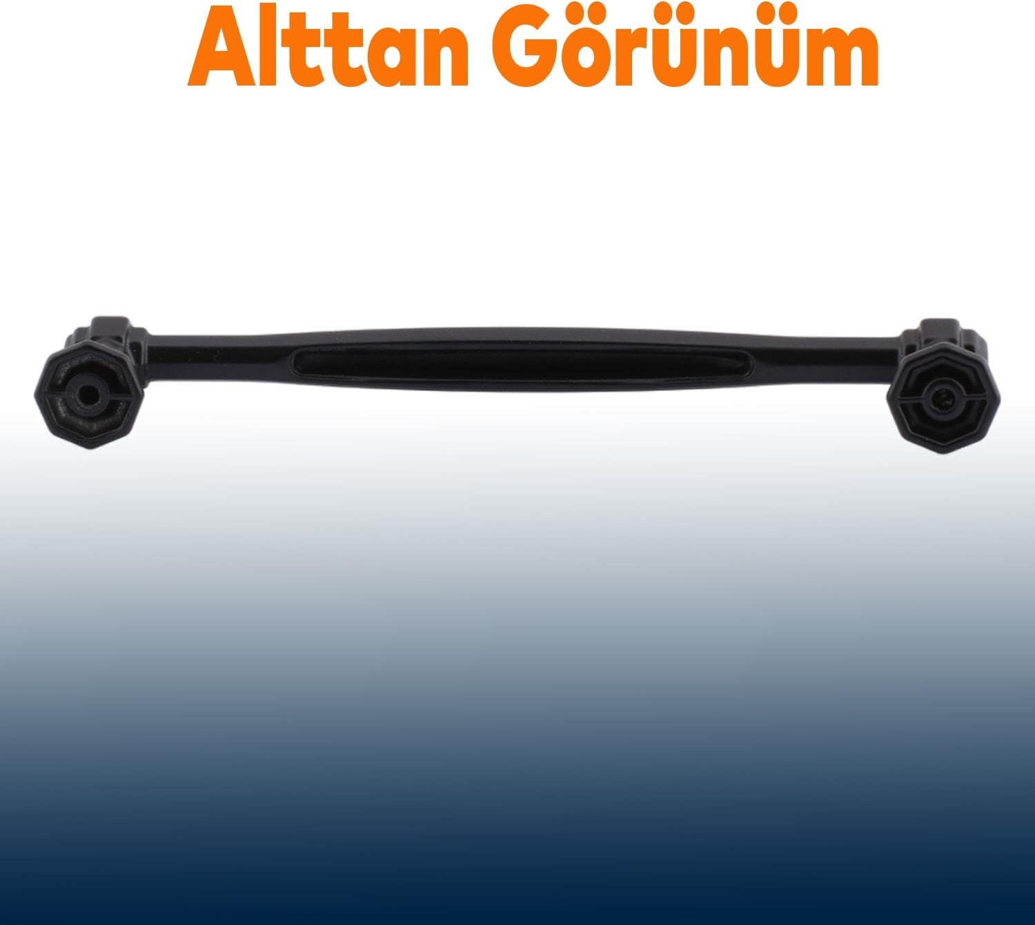 Mobilya Mutfak Dolabı Çekmece Dolap Kapak Kulbu Kulpu Metal 128 mm Siyah Kulp