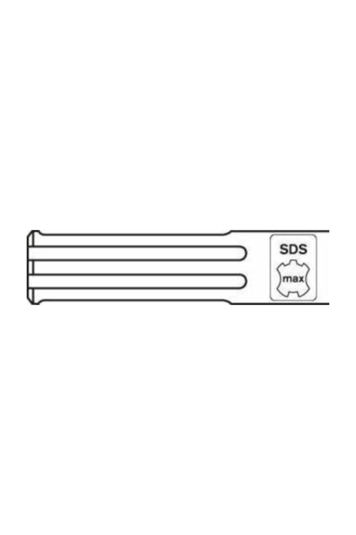 SDS-Max Sivri Keski 40cm 10'lu Paket