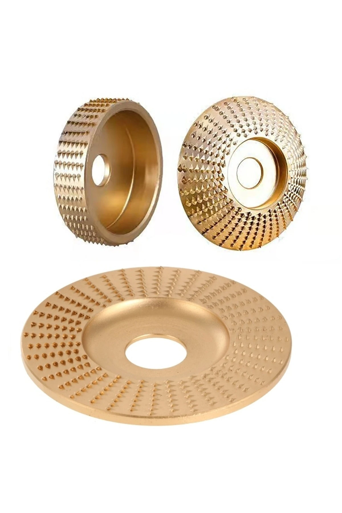 Ahşap Törpü diski avuç taşlama uyumlu törpüleme aşındırma raspalama disk açılı düz oval 3 adet