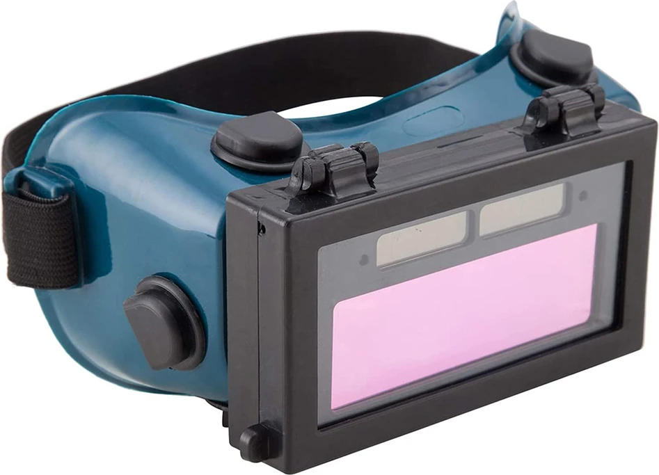 Sunshinee Otomatik Kararan Kaynakçı Kaynak Gözü Gözlük Gözlük Kask Maskesi Siperlik Yama Gözü Işyeri Gözlüğü (Koyu Yeşil) (Yurt Dışından)