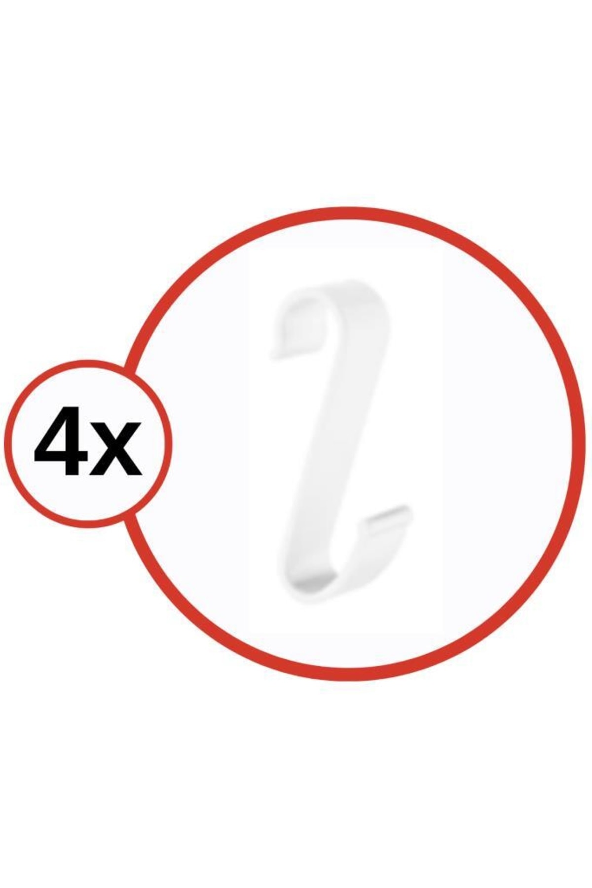 4 Adet Havlupan Duşakabin Askısı, Petek Banyo Mutfak Kancalı Havlu Bornoz Askısı 4’lü Set