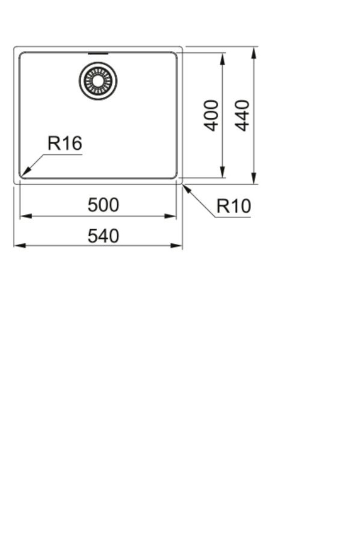 Maris Mrx 110-50 Tek Gözlü Eviye Sirius Doccia Armatür Seti (KROM)