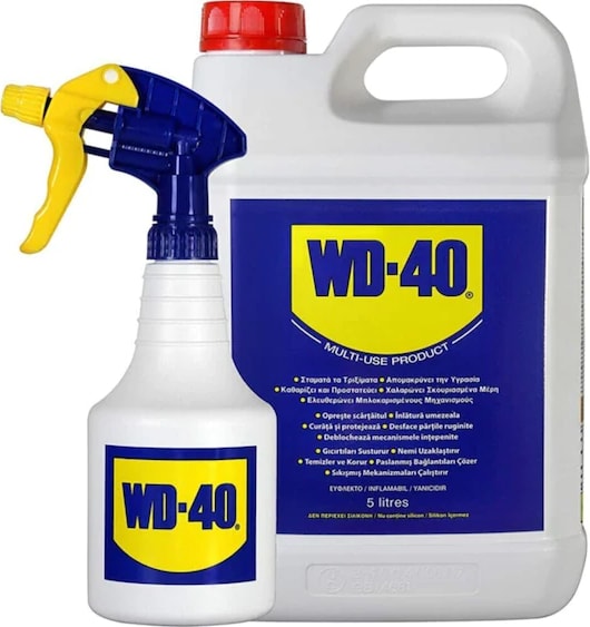 Wd-40 Çok Amaçlı Pas Sökücü 5 Lt Plastik Bidon Wd 40