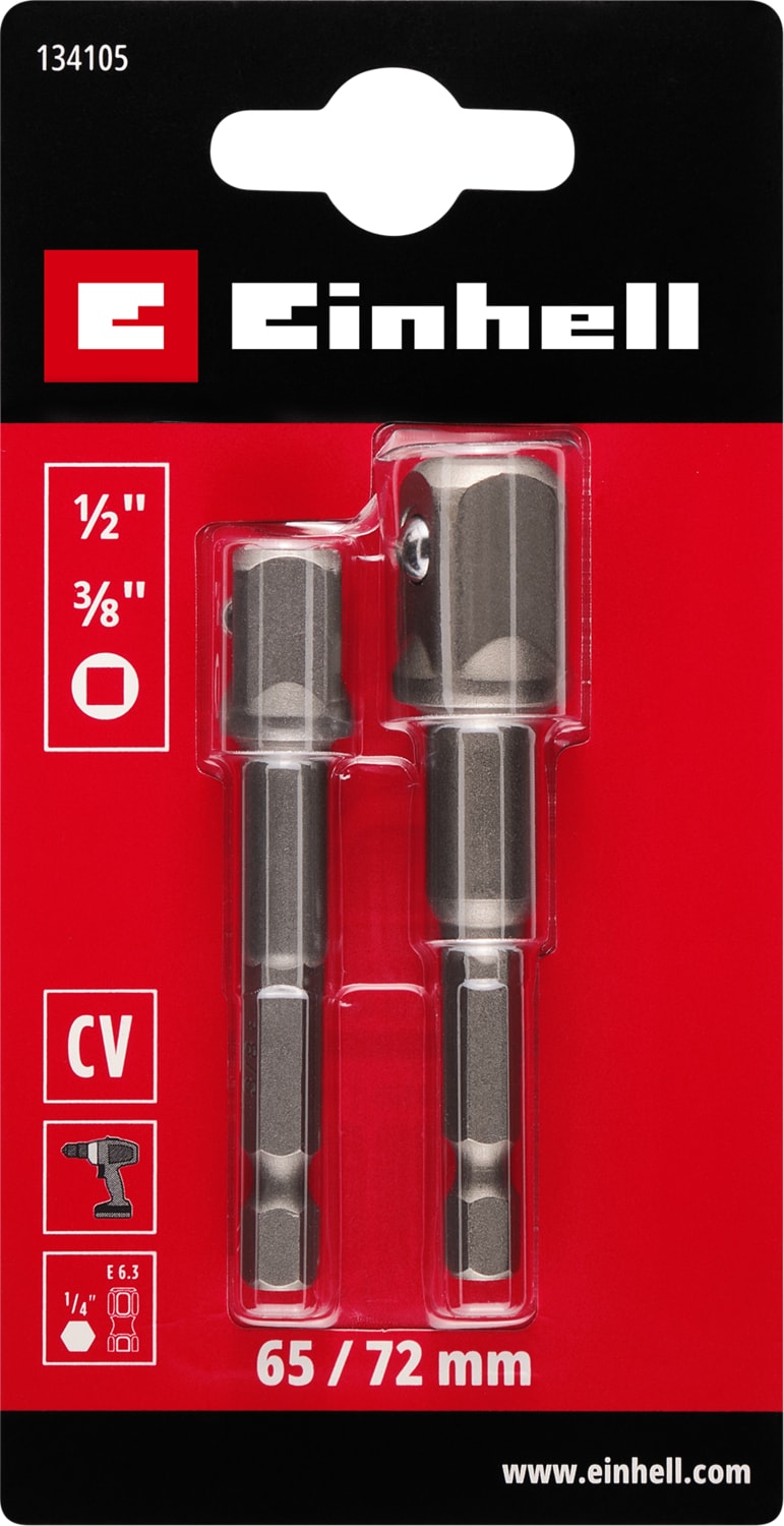 EİNHELL Bits Lokma Adaptör 3/8'',1/2''