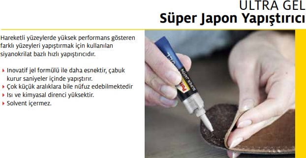 Pattex Ultra Gel Süper Japon Yapıştırıcı 3 gr
