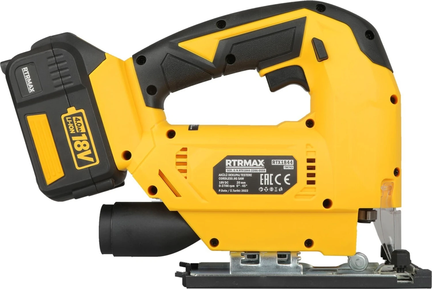 RTX1844B Şarjlı Dekupaj Testere - Akü Hariç
