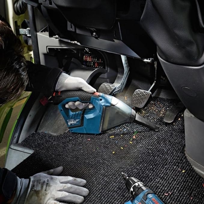 BOSCH Professional Gsb 120-LI Akülü Darbeli Delme Vidalama Makinesi + Gas 12V Akülü El Süpürgesi