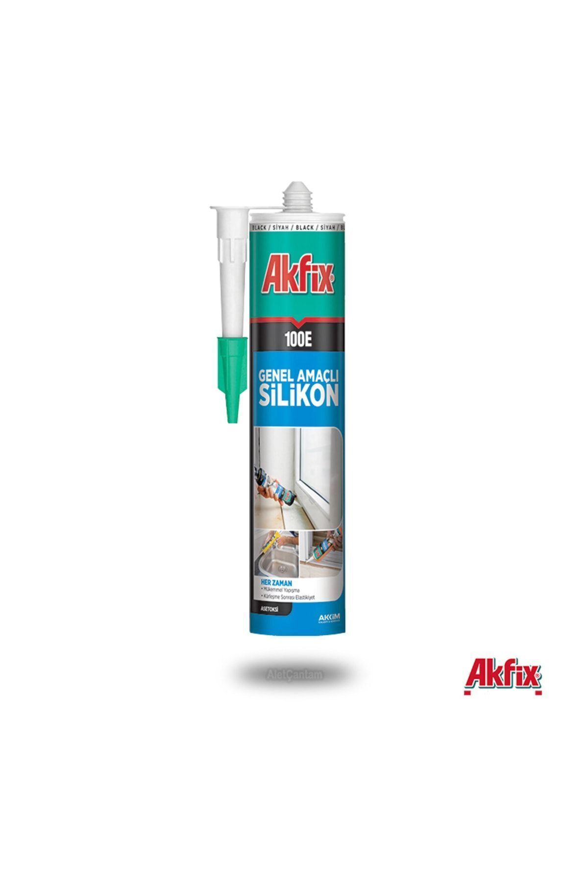 100e Silikon Şeffaf