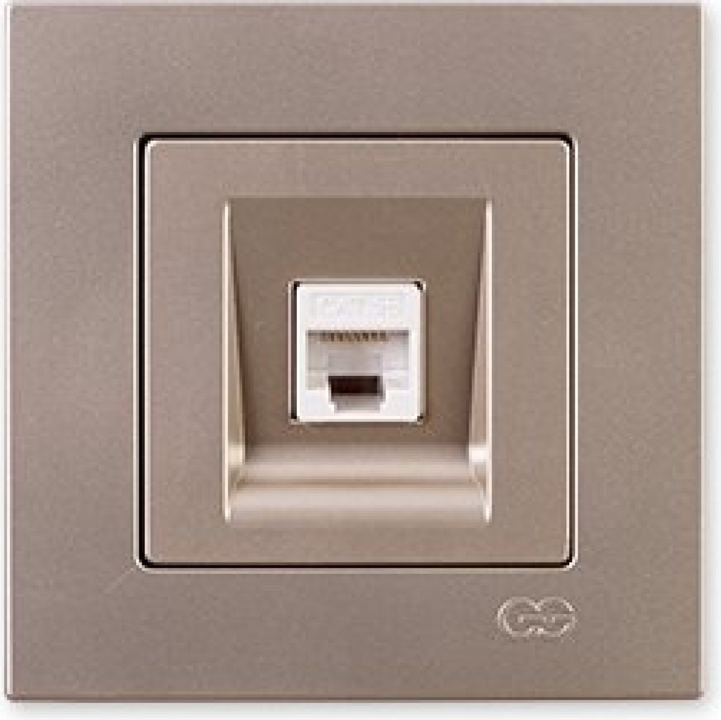 Eqona M. Bej Tekli Data Priz RJ45 (Cat6) (Mkz)