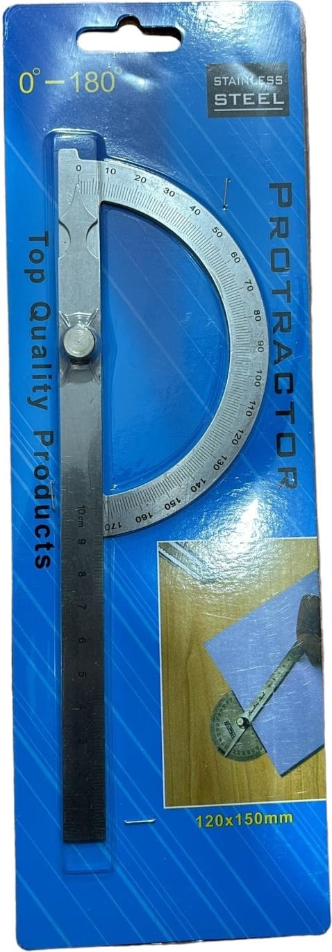 Açılı Dereceli Iletki Gönye 120×150 mm