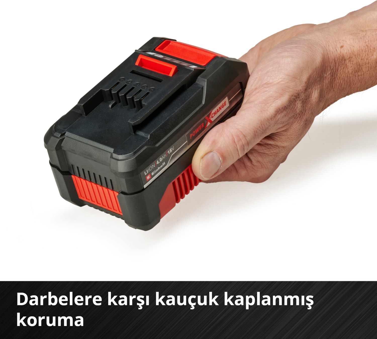 BOSCH Orijinal  Akü ve Şarj Cihazı Başlangıç Kiti Power X-Change (Akü, Li-Ion, 18 V, 4.0 Ah Akü ve Hızlı Şarj Cihazı, Tüm Power X-Change cihazları ile uyumlu) - 4512042