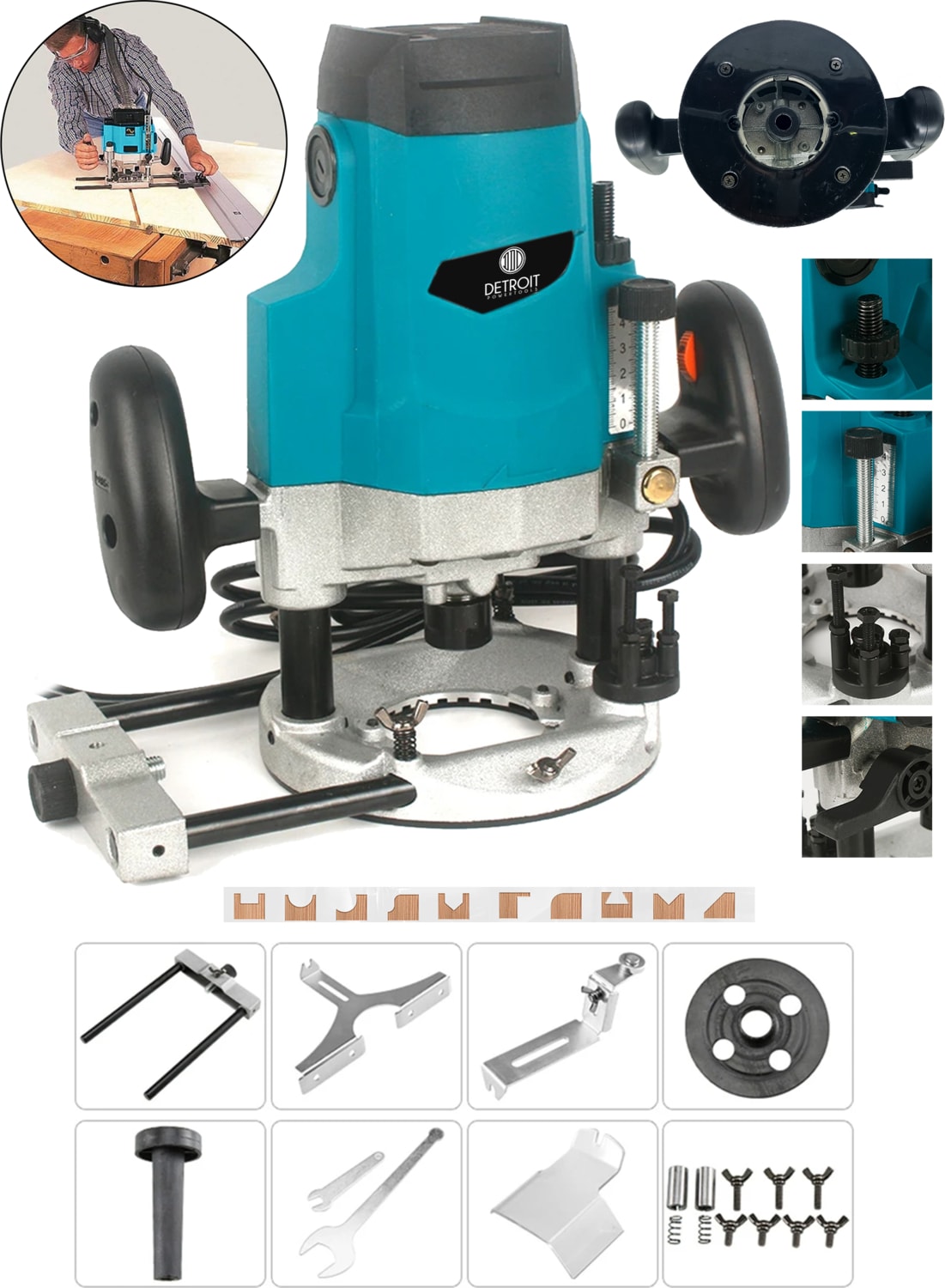 BOSCH Freze Makinesi 8-12 mm Pens
