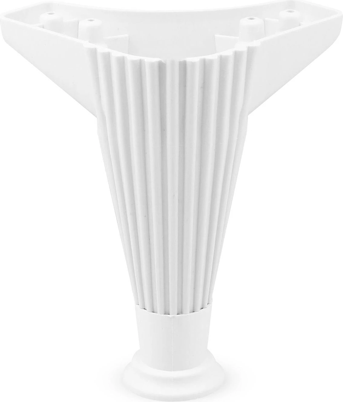 Mobilya Kanepe Koltuk Tv Ünite Konsol Puf Ayağı 17 Cm Beyaz Baza Ayakları