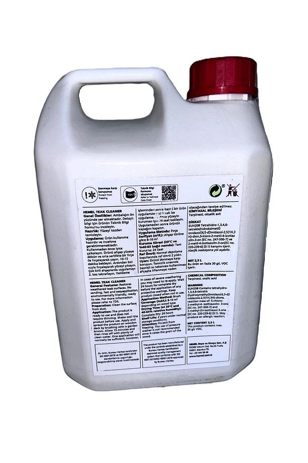 Tik Temizleyici - Marine Teak Cleaner 2,5 L
