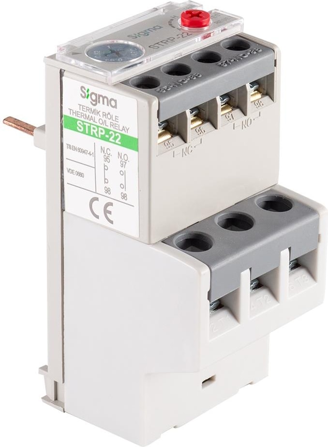 STRP22-4 2.5-4A Termik Röle