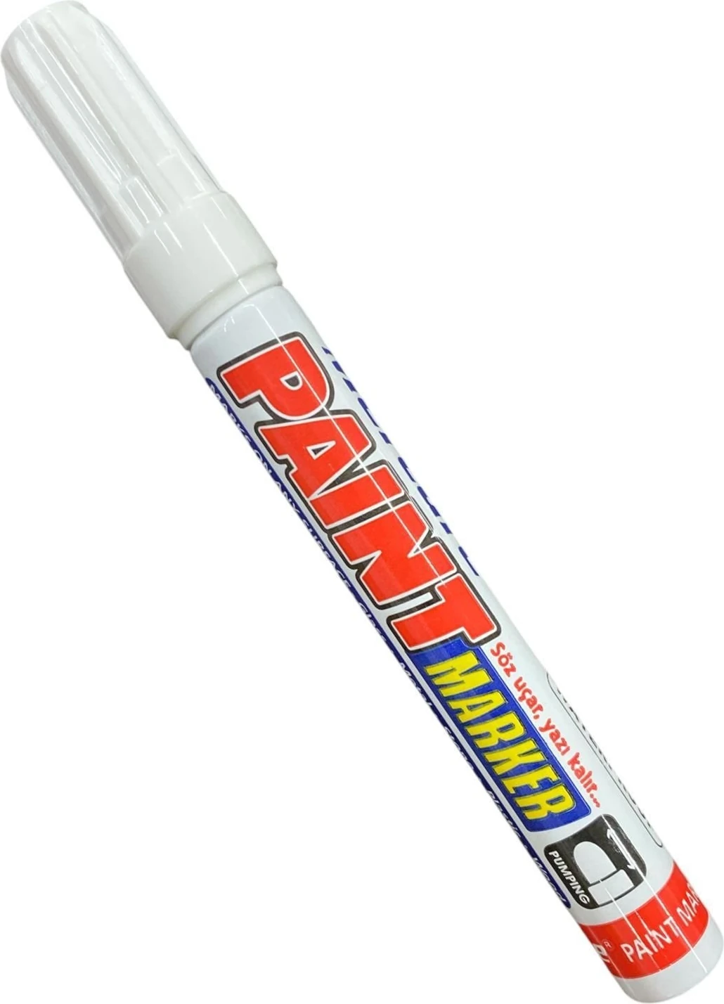 Ennalbur Mercure Paint Marker Beyaz Bilyalı Kalem