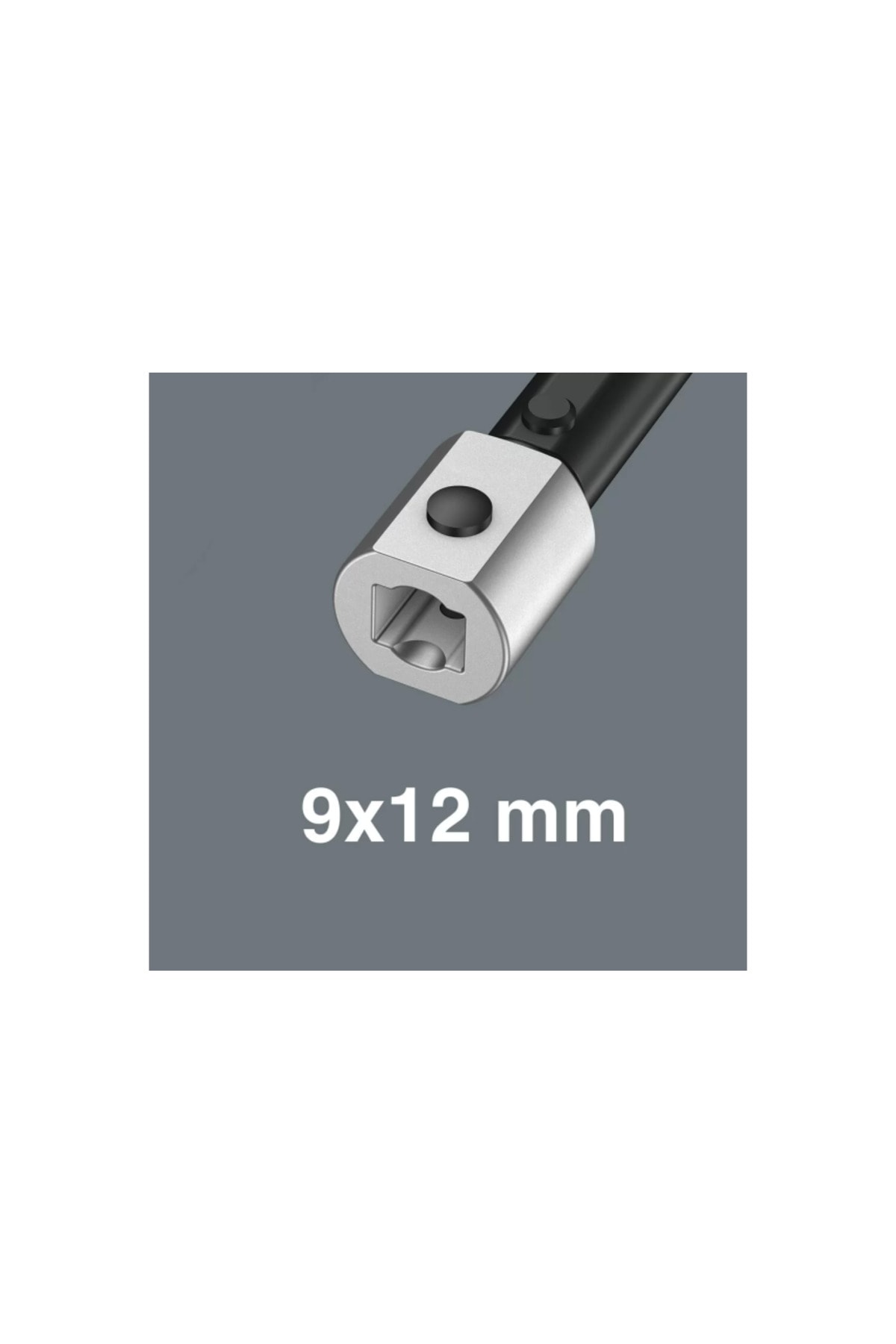 7770 9x12mm Tork Anahtarı Geçme Ucu 18mm 05078611001