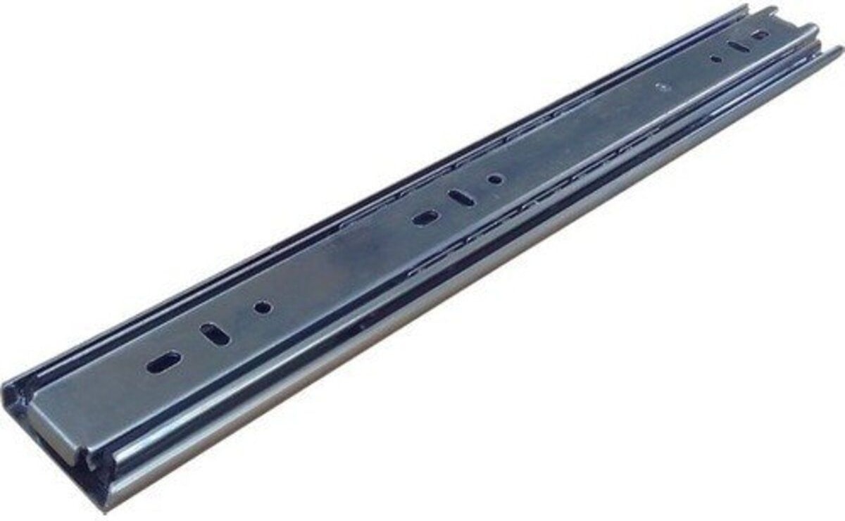 En 45 mm Frenli Teleskopik Bilyalı Çekmece Rayı 50 cm (3 Takım)