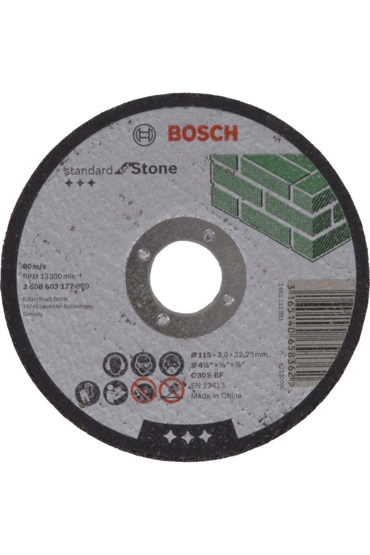 Standart Kesme Diski 115x3mm Taş