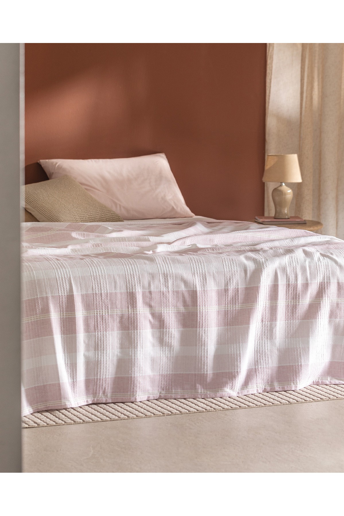 Henri King Size Ecocell Baskılı Pike